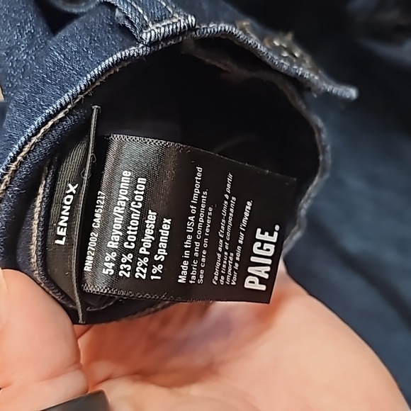 PAIGE Lennox Slim jean - Picture 4 of 5